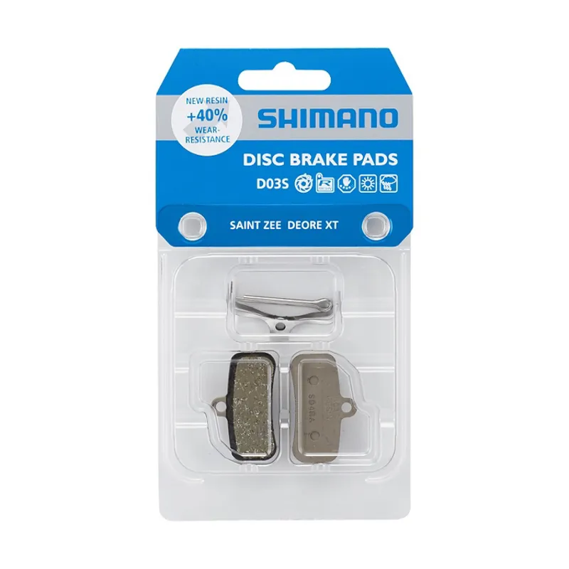 Shimano D03S Resin Disc brake Pad and Spring