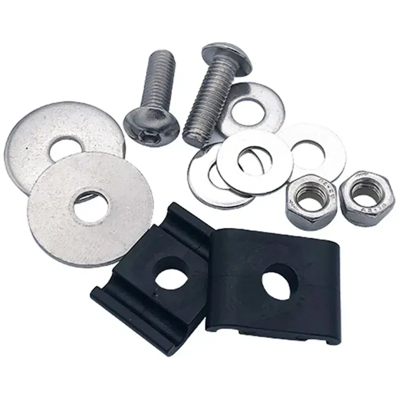 M Part Spare Commute Mudguard Parallel Stay Clip in Black