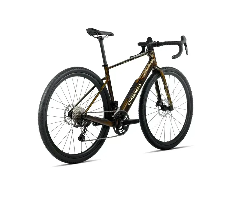 Orbea Terra M30Team Gravel Bike in Caramel Carbon View Gloss-2