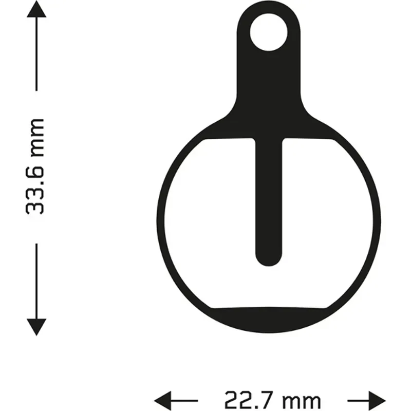 Aztec Tektro Lyra Organic Disc Brake Pads in Black