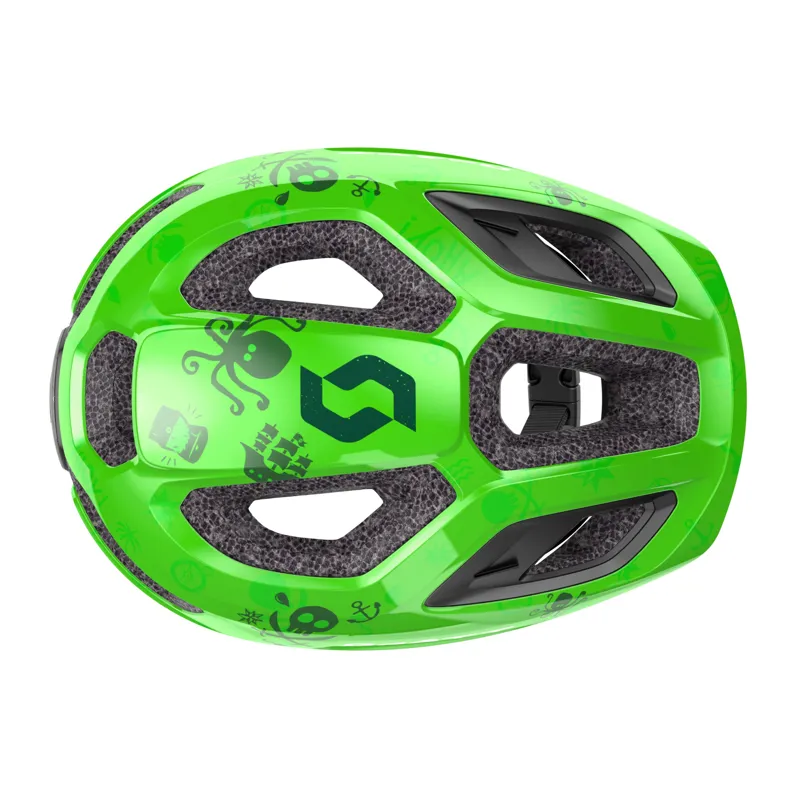 Scott Spunto CE Kids Helmet in Green-3