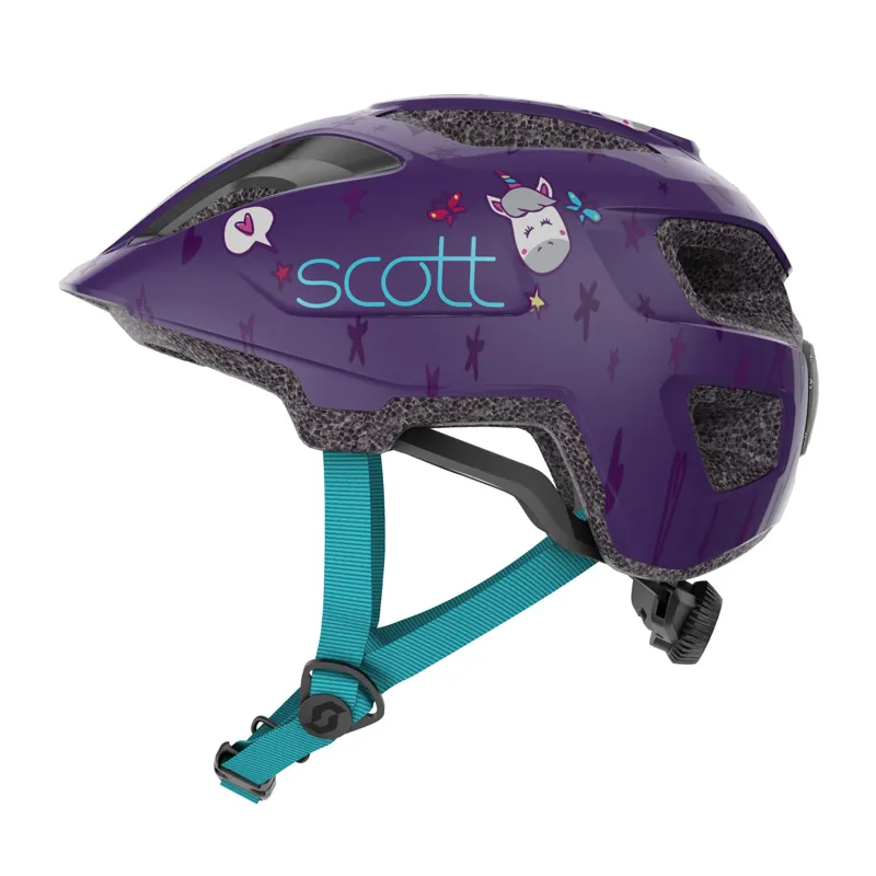 Scott Spunto CE Kids Helmet in Purple-1