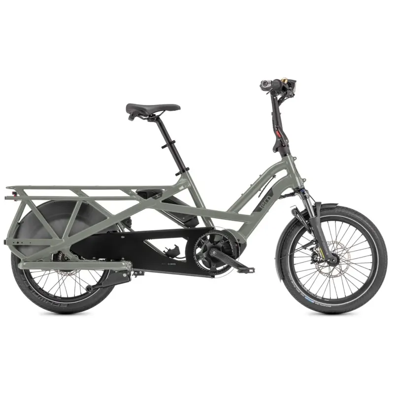 Tern GSD S00 Gen2 500wh Performance CX eCargo Bike in Dark Sage