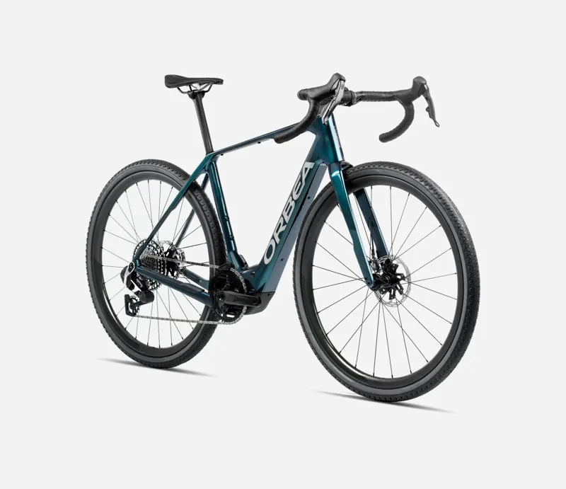 Orbea Denna M30 Electric Gravel Bike - Escape Green Gloss-1