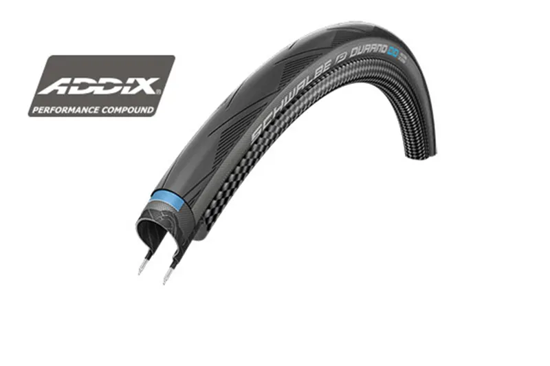 Schwalbe Durano DD Performance Tyre in Black/Grey - 700x2