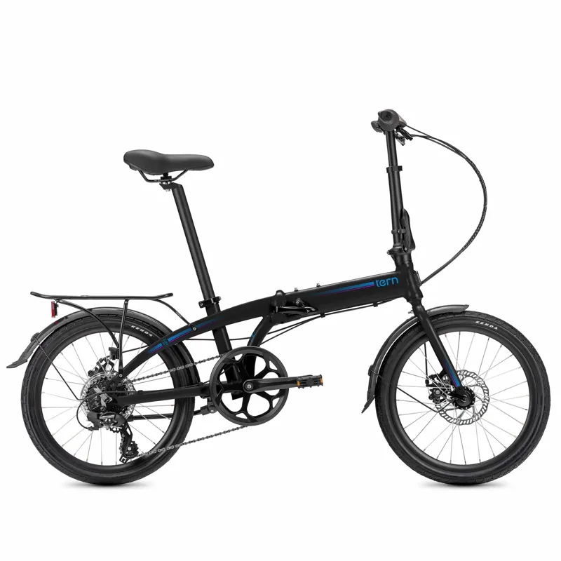 Tern Link B8 Disc 20in 8 Speed Folding Bike in Black