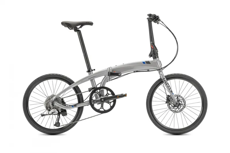 Tern Verge D9 Folding Road Bike in Silver