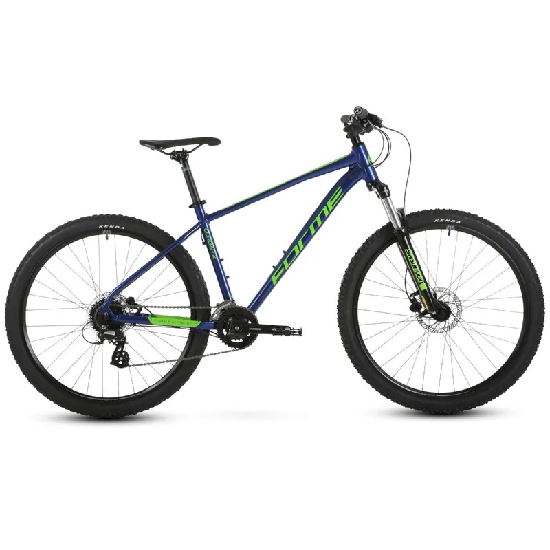 2021 Forme Curbar 2 27.5 Mountain Bike in Blue/Green