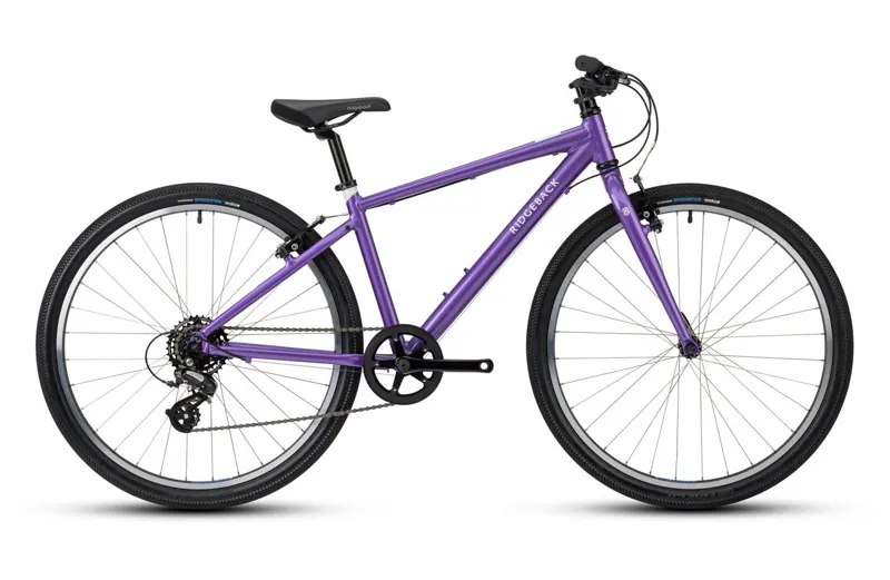 2021 Ridgeback Dimension 26 Kids Bike in Purple