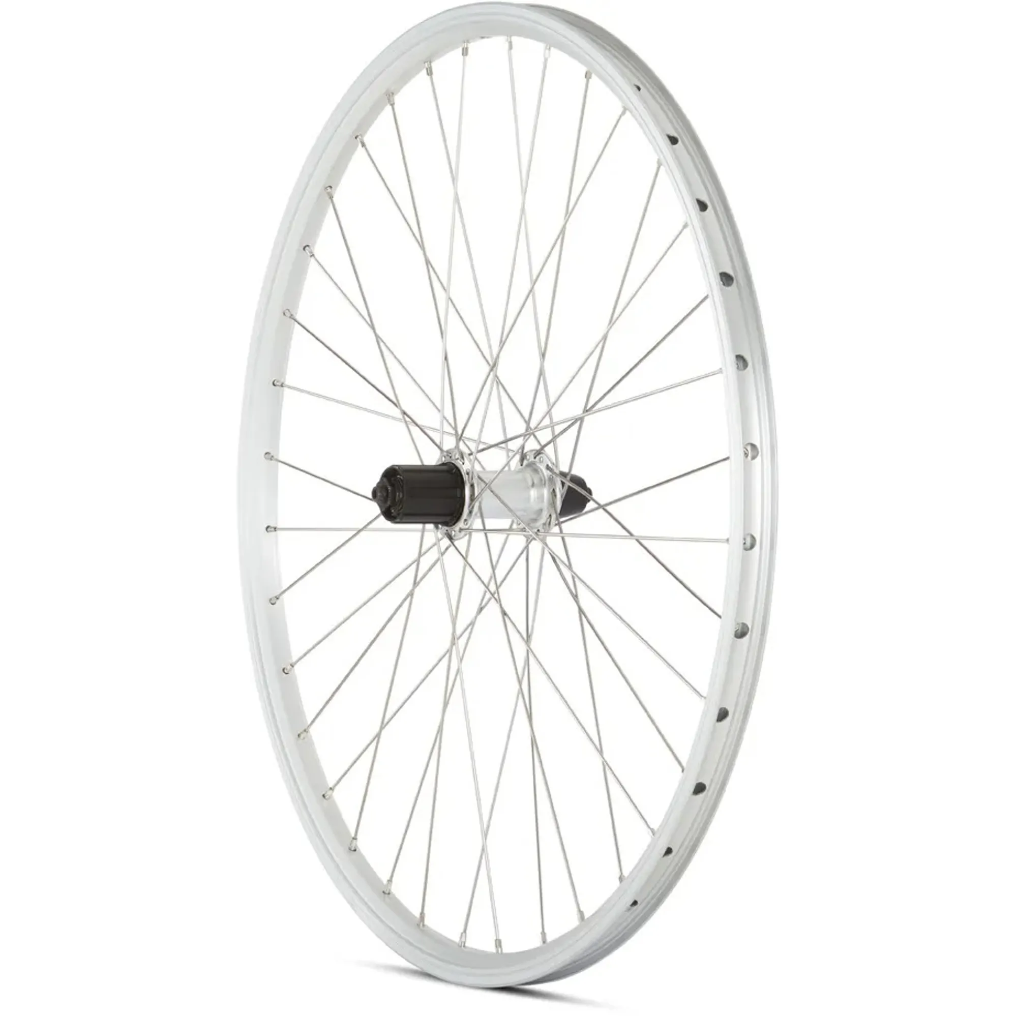 Silver 26 Inch Rim M Part Wheels MTB Rear Quick Release Cassette Wheel silver 26m qr