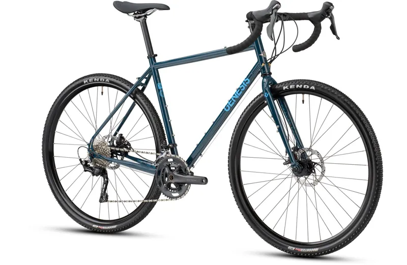 2021 Genesis Croix De Fer 20 Steel Gravel Bike in Blue