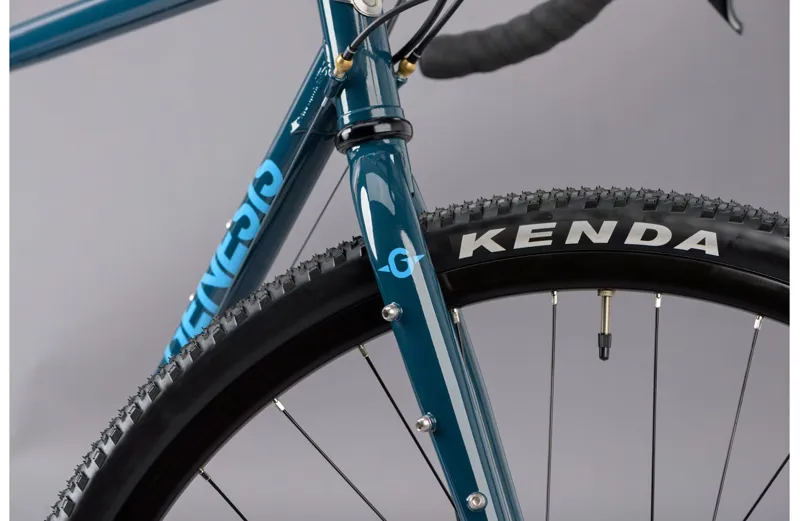 2021 Genesis Croix De Fer 20 Steel Gravel Bike in Blue