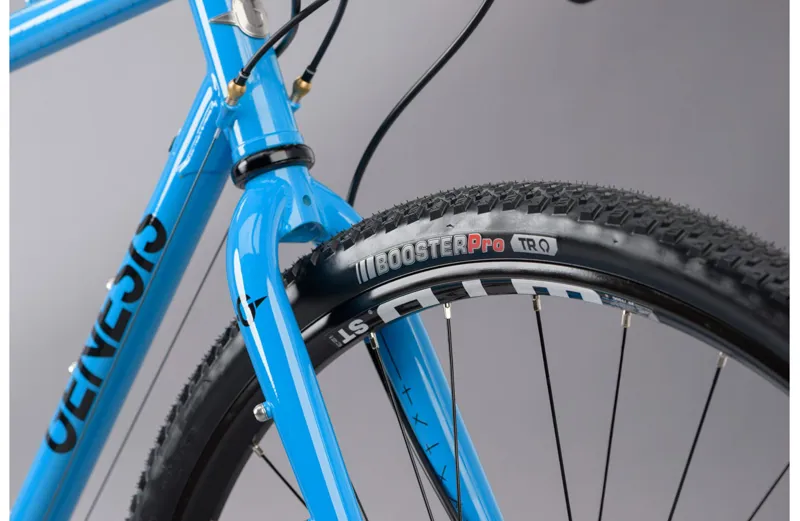 2021 Genesis Croix De Fer 40 Steel Gravel Bike in Blue-5