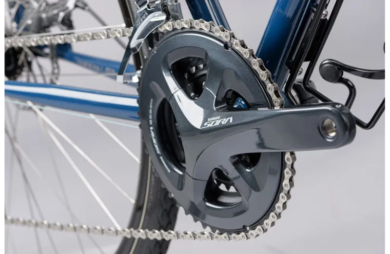 2021 Genesis Tour De Fer 10 Steel Touring Bike in Blue
