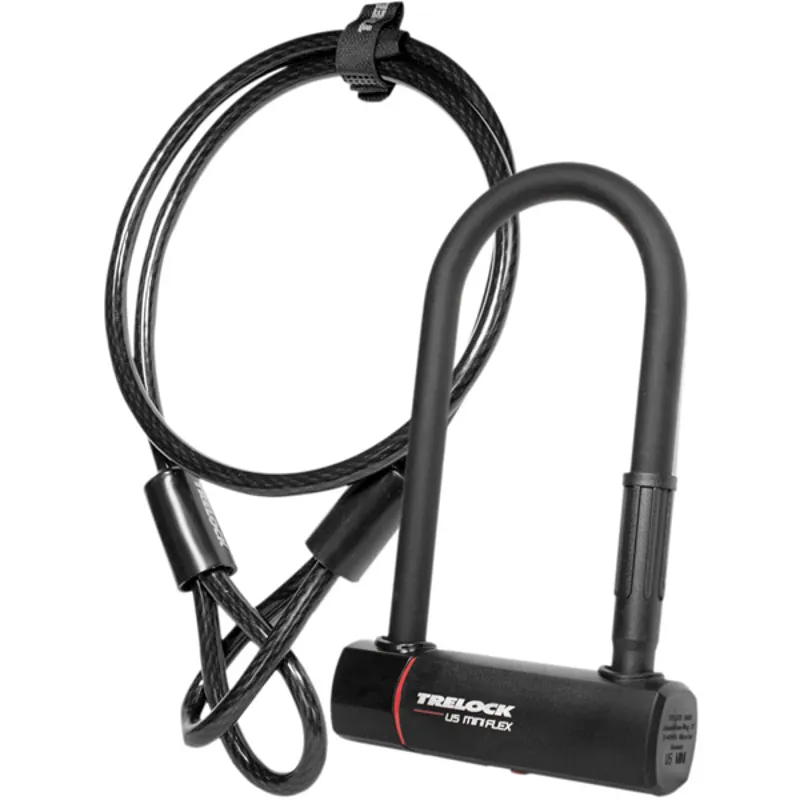 Trelock U5 Mini Flex 180mm U-Lock in Black