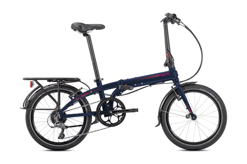 Tern Link D8 Folding Bike in Black