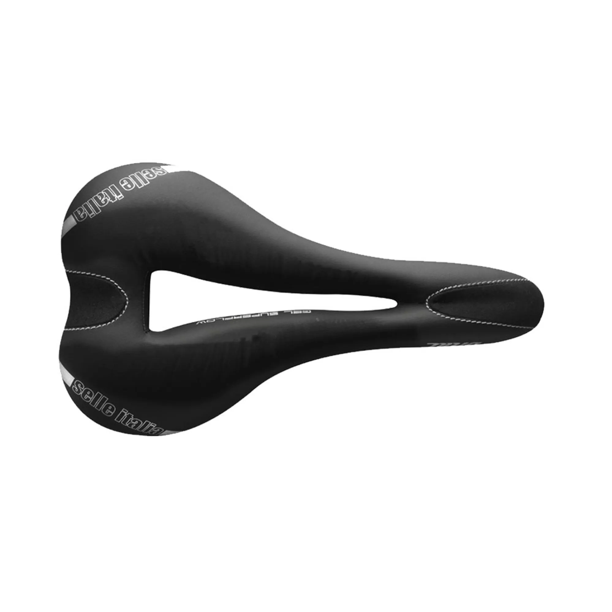 Selle Italia Diva Manganese Gel Superflow Womens Saddle in Black