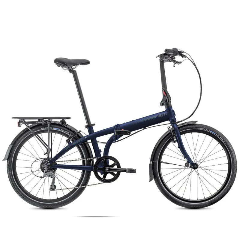 Tern Node D8 Folding Bike in Blue