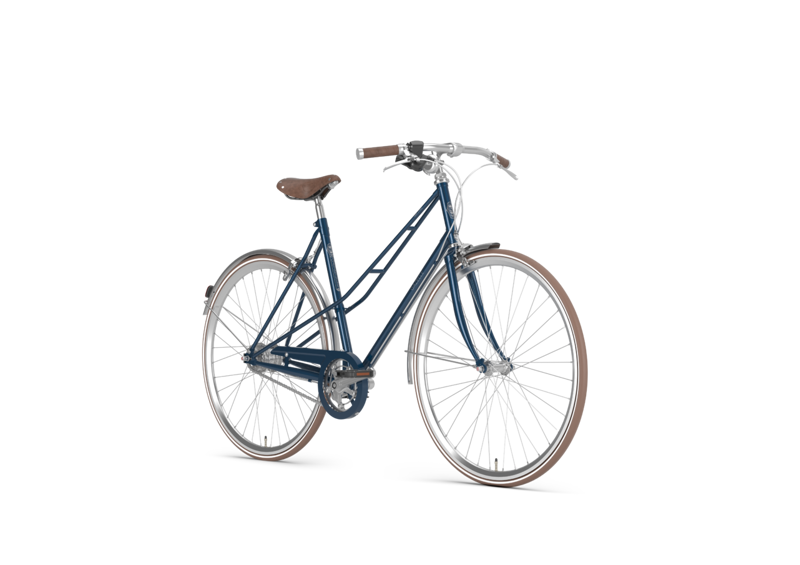 Gazelle Van Stael Mid-Step Ink Blue
