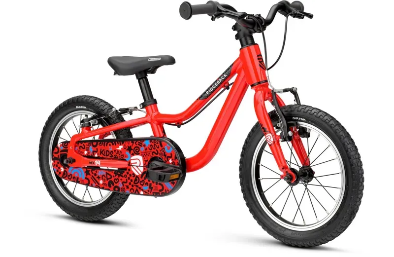 Ridgeback MX14 Kid's Bike in Racer Red-1