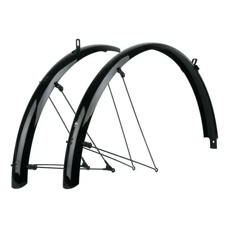 SKS Bluemels 28-inch Front and Rear Mudguard Set in Black