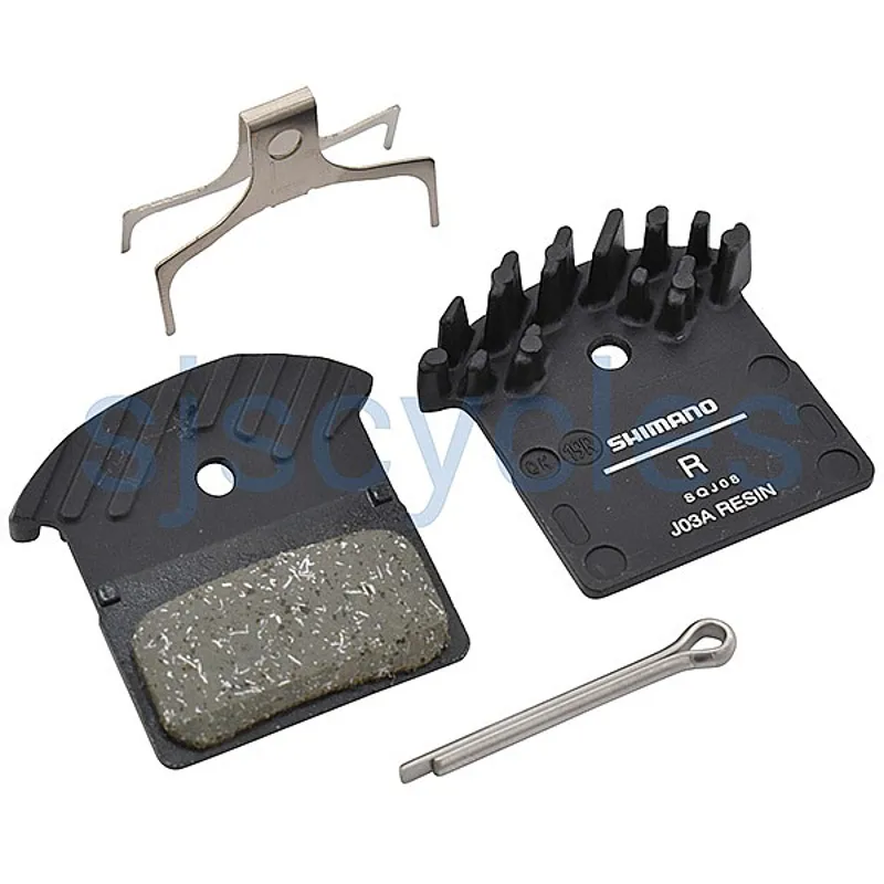 Shimano Alloy Back Resin Pads+spg J03Aw/ Fin